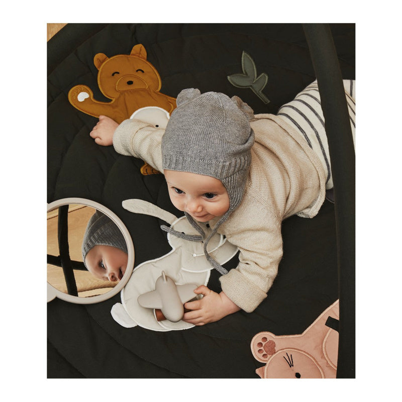 LIEWOOD Violet bonnet Grey Melange / Grijs Melange muts