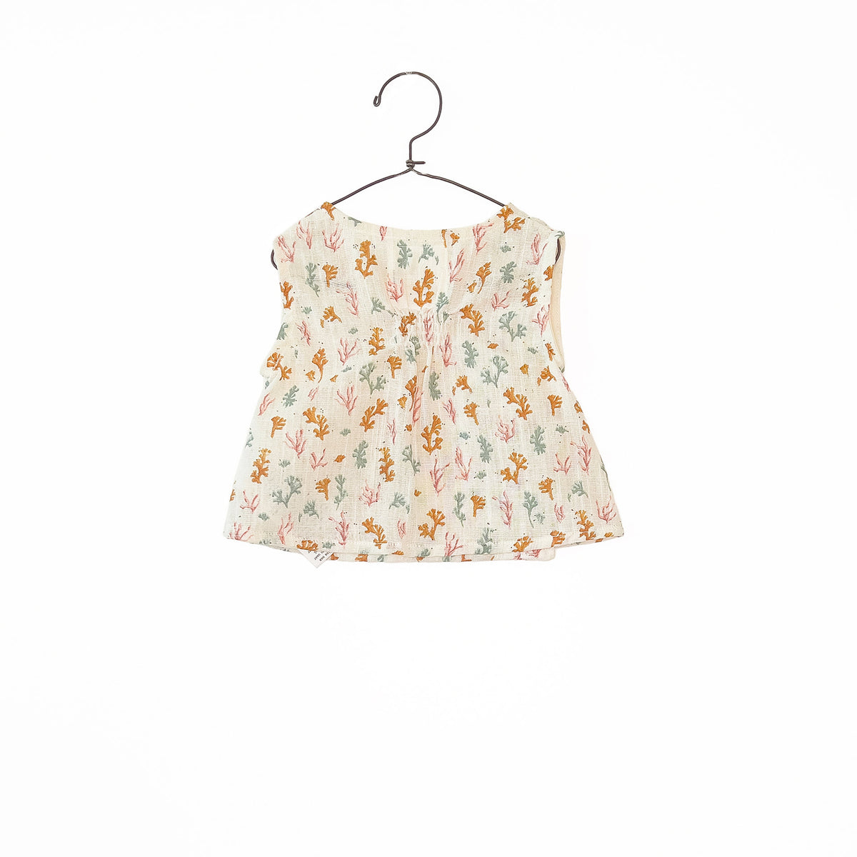 PLAY UP shirt meisje Fiber Algas met print (groen)
