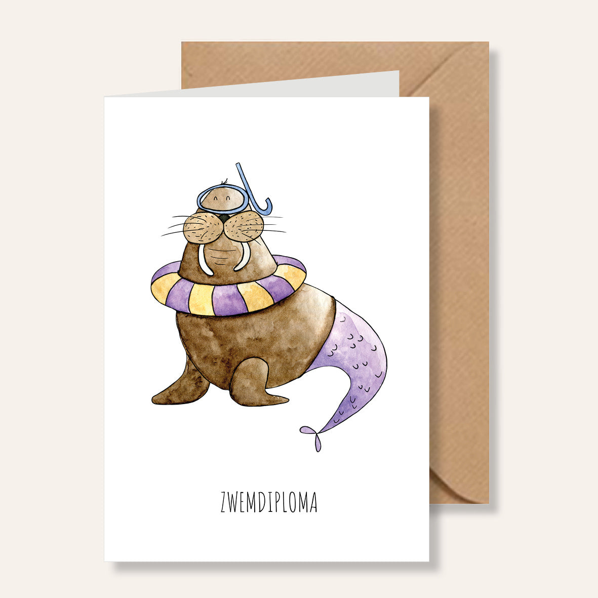 Juulz kaartje | Walrus Diploma