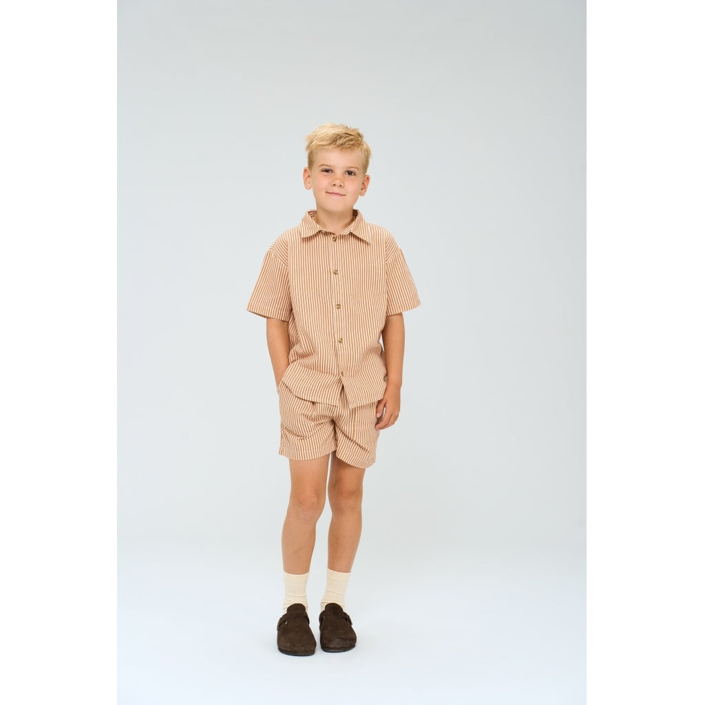 The New korte broek kind Ollie Short (gestreept)