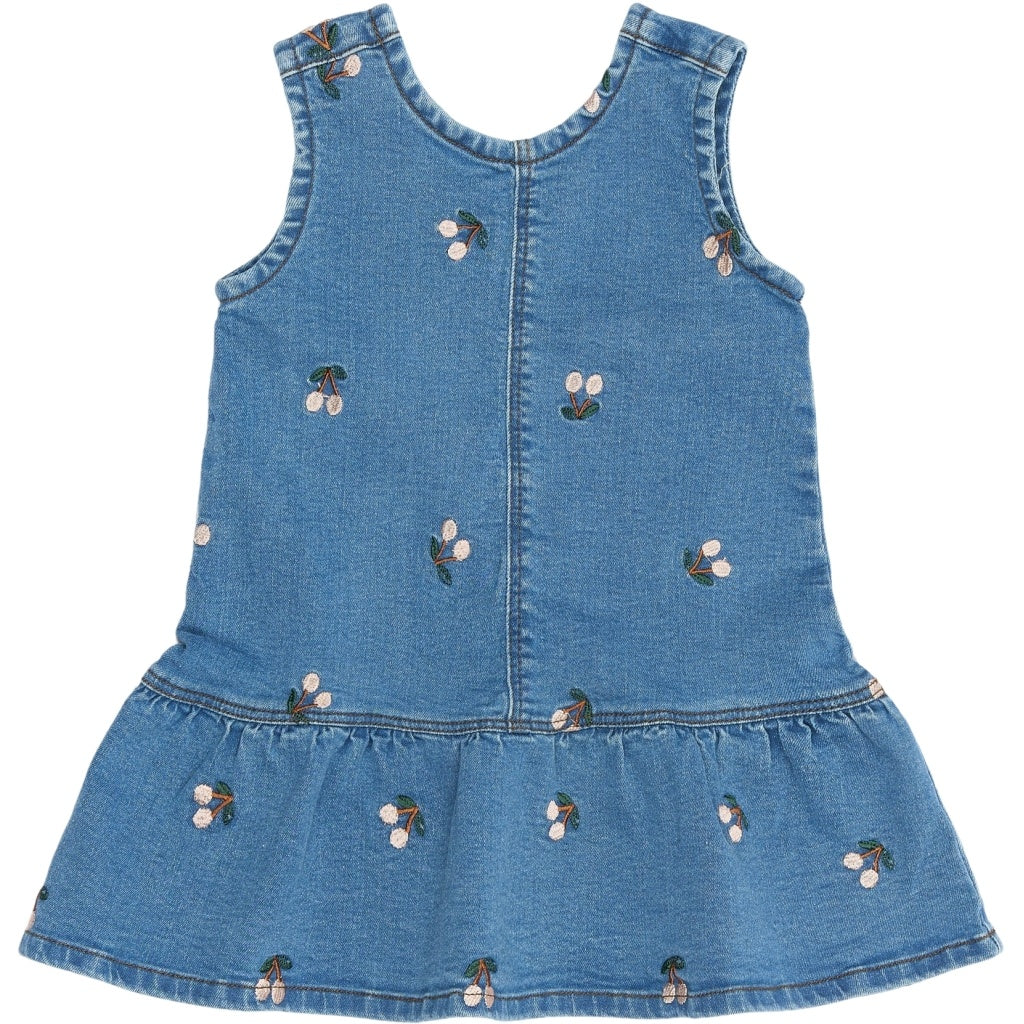 The New Siblings jurk kind Denim Dress (blauw)