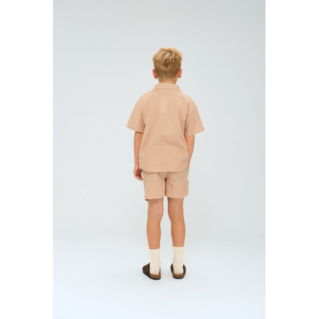 The New korte broek kind Ollie Short (gestreept)