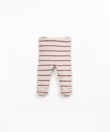 PLAY UP legging meisje Amora gestreept (roze)