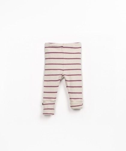 PLAY UP legging meisje Amora gestreept (roze)