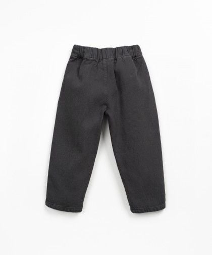 PLAY UP twill broek jongen Grafite (donkergrijs)
