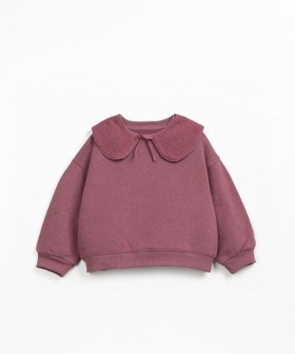 PLAY UP fleece trui meisje Amora (roze)
