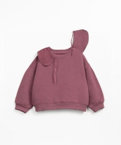 PLAY UP fleece trui meisje Amora (roze)