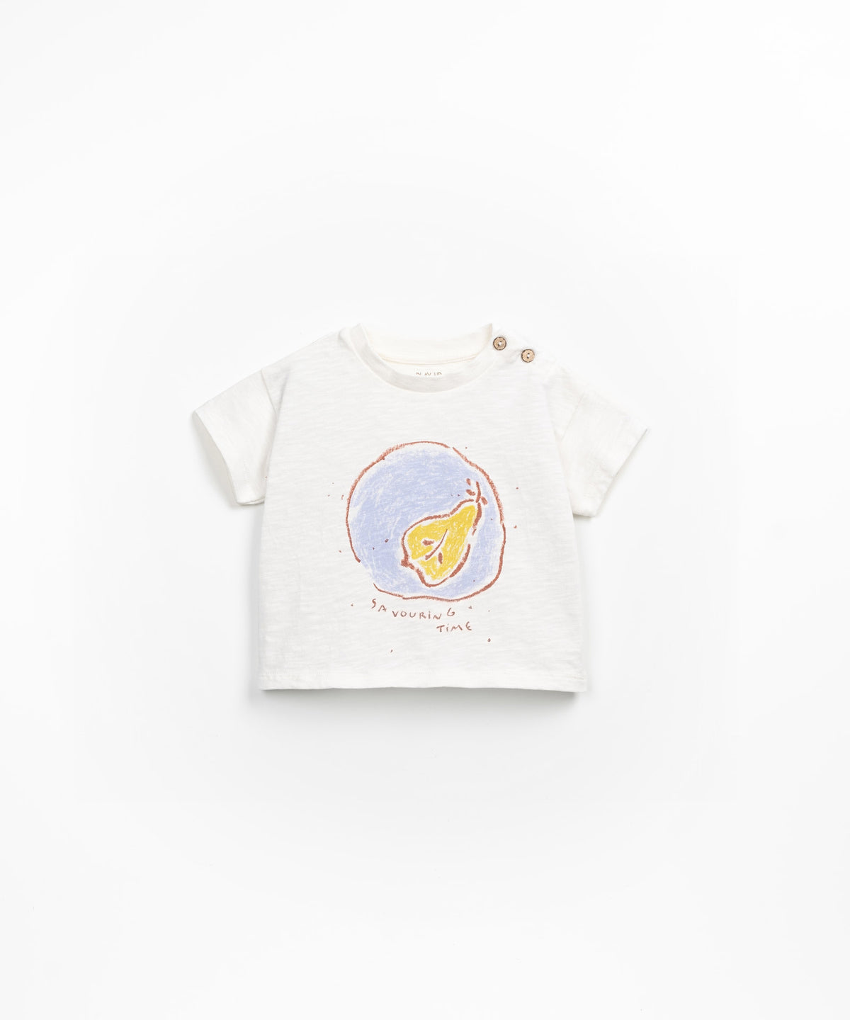 PLAY UP T-shirt jongen Shapes (beige met print)