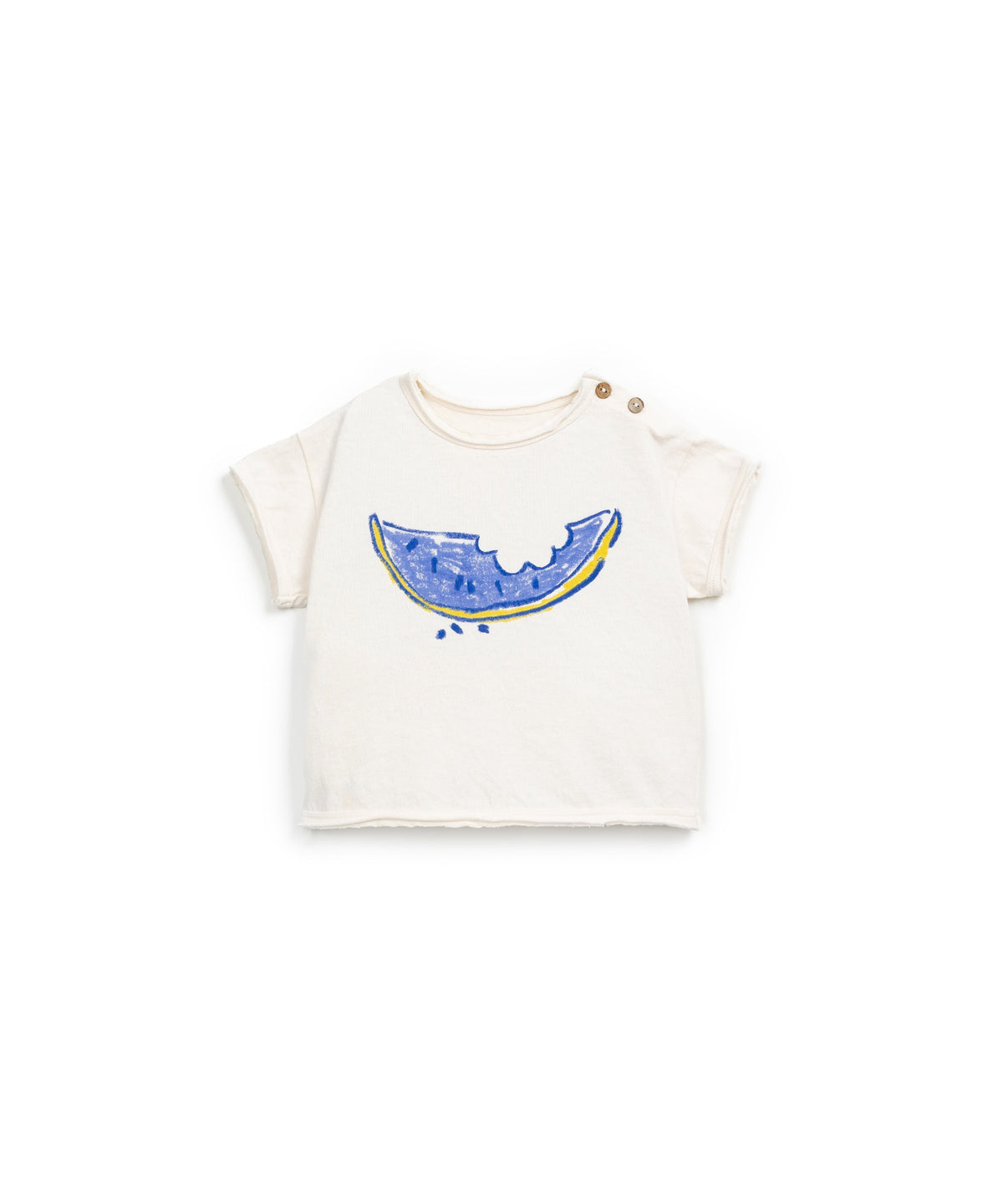 PLAY UP T-shirt jongen Gres (beige)