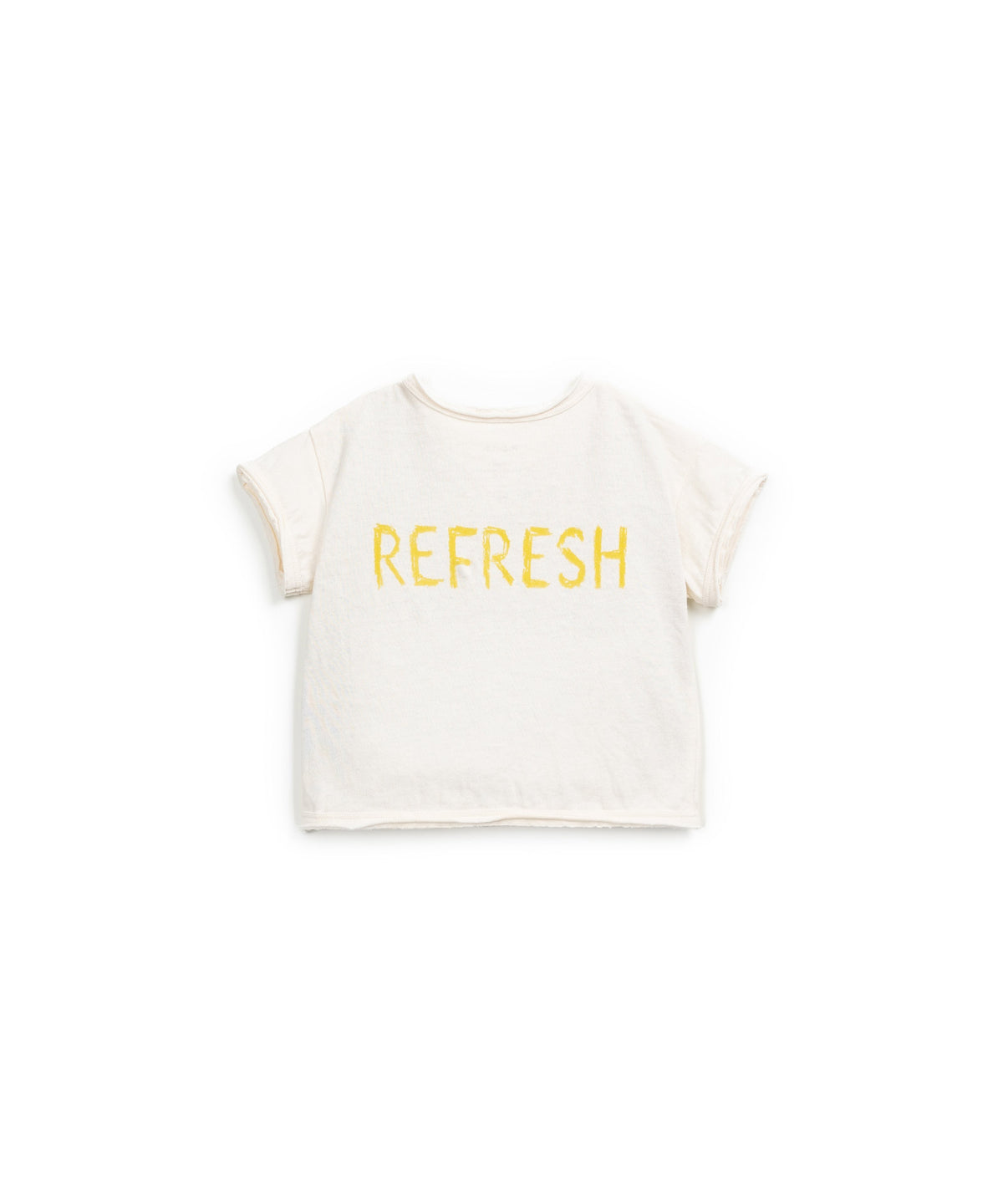 PLAY UP T-shirt jongen Gres (beige)