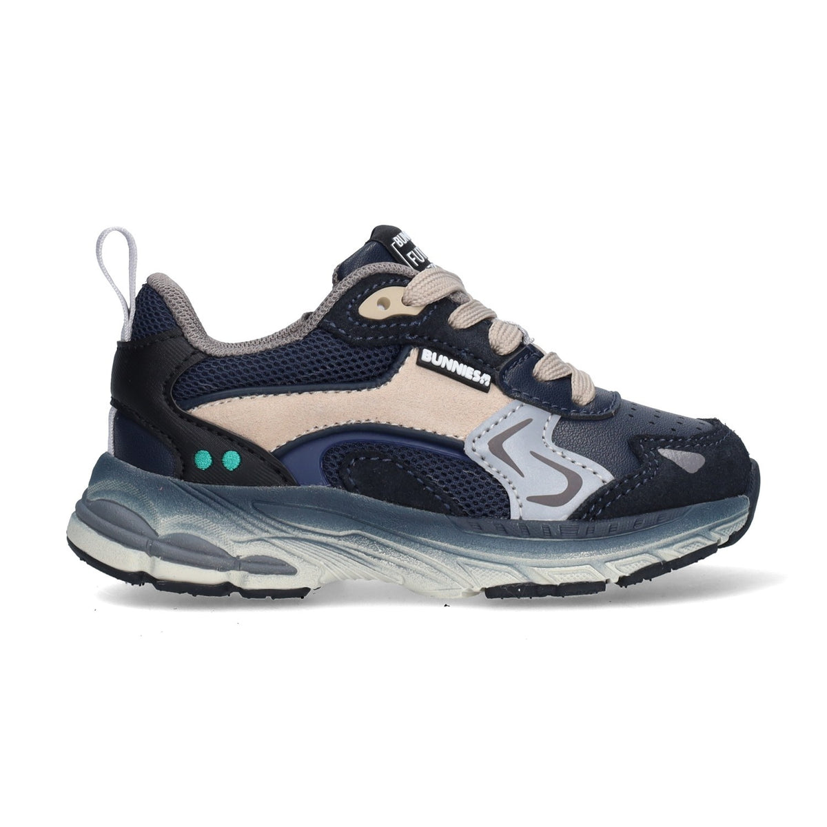 Bunnies Rio Rush sneakers kind Navy (donkerblauw)