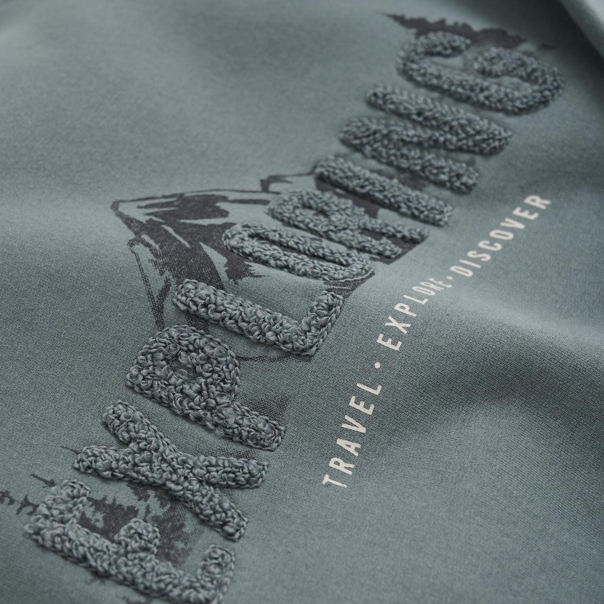 En Fant trui kind sweatshirt Balsam Green groen