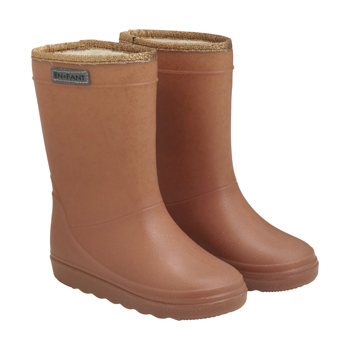 EN FANT thermolaarzen kind glitter Mocha Bisque bruin laarzen