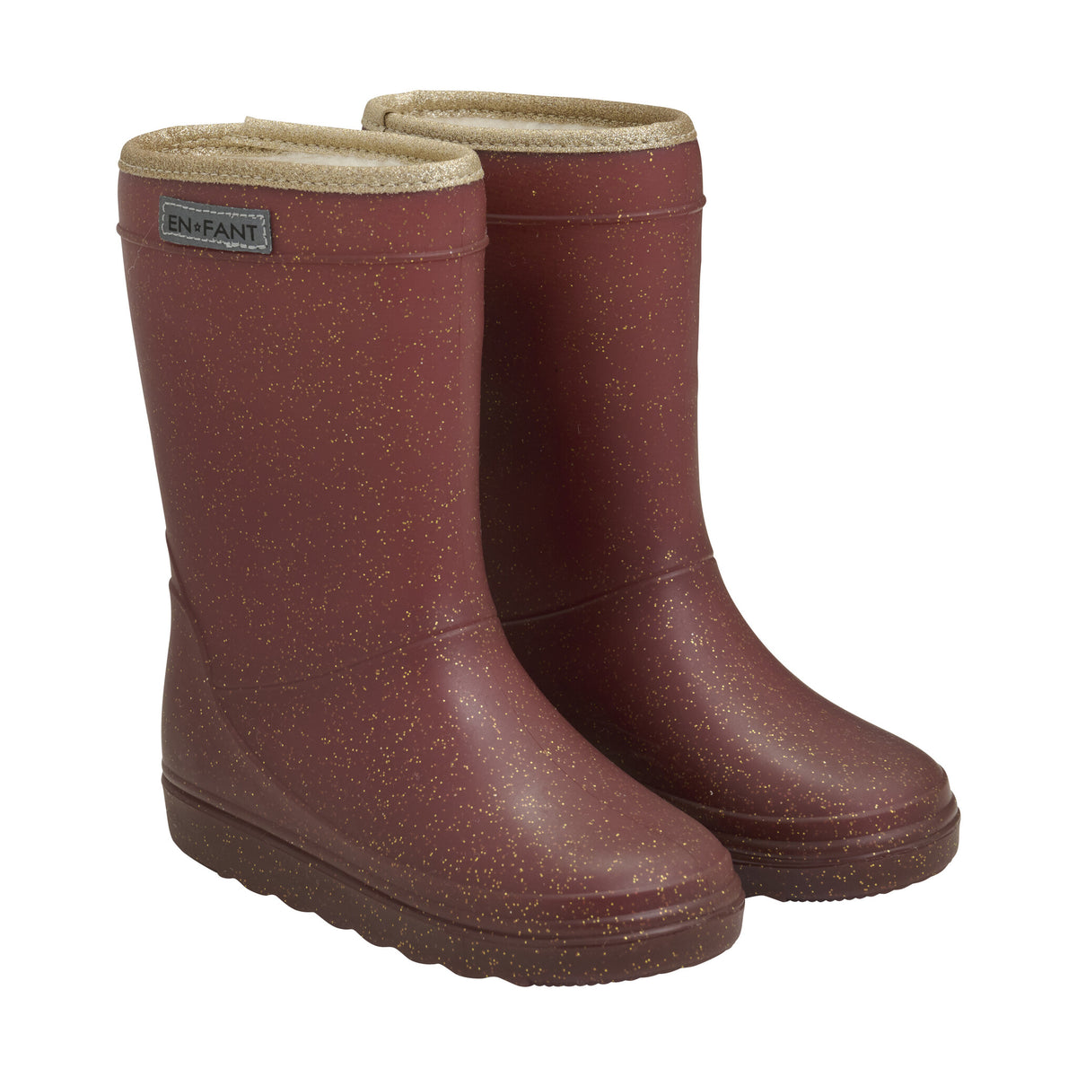 En Fant thermolaarzen kind glitter Andorra bordeaux roze laarzen