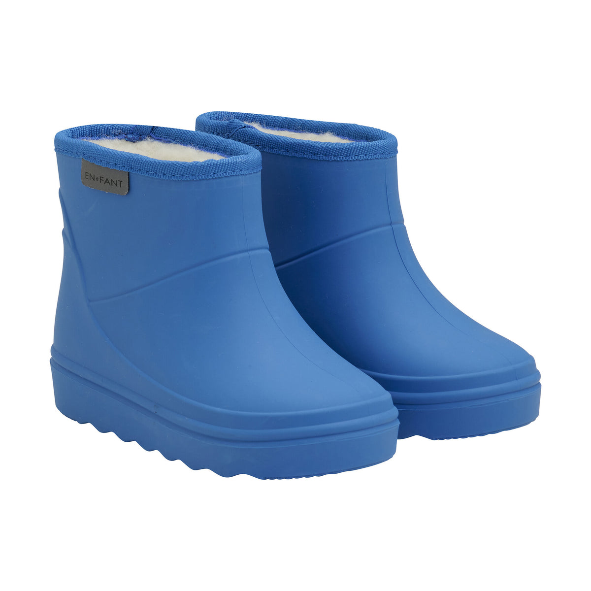 En Fant thermolaarzen kind kort Solid Daphne blauw