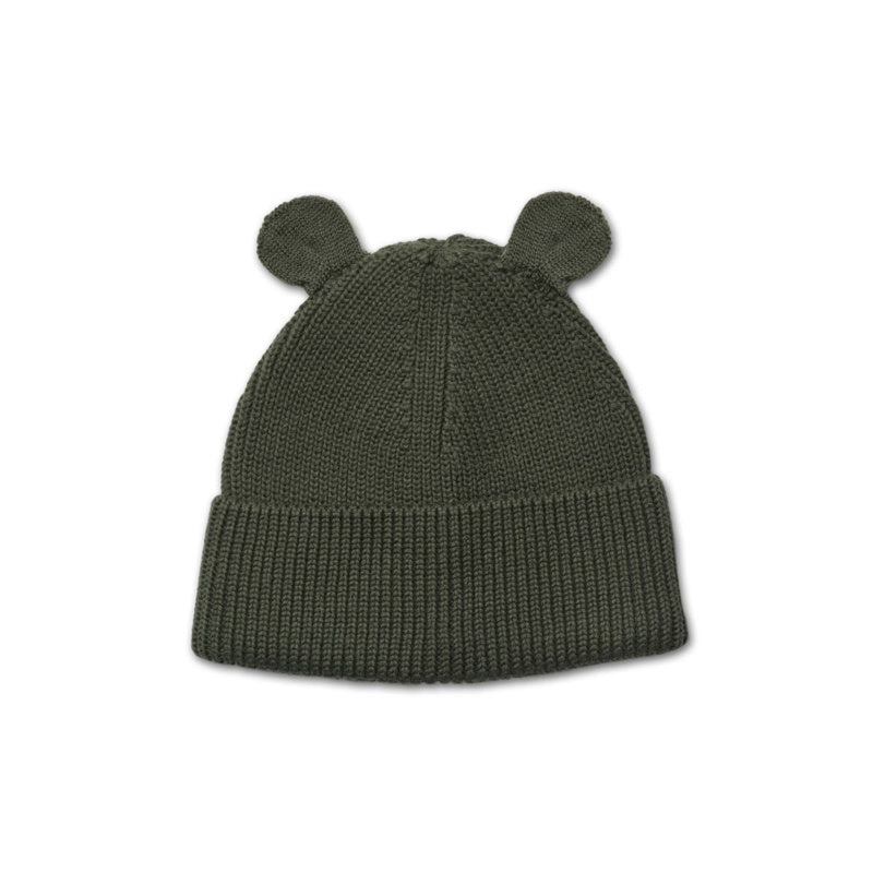 LIEWOOD muts Gina Beanie Hunter Green groen