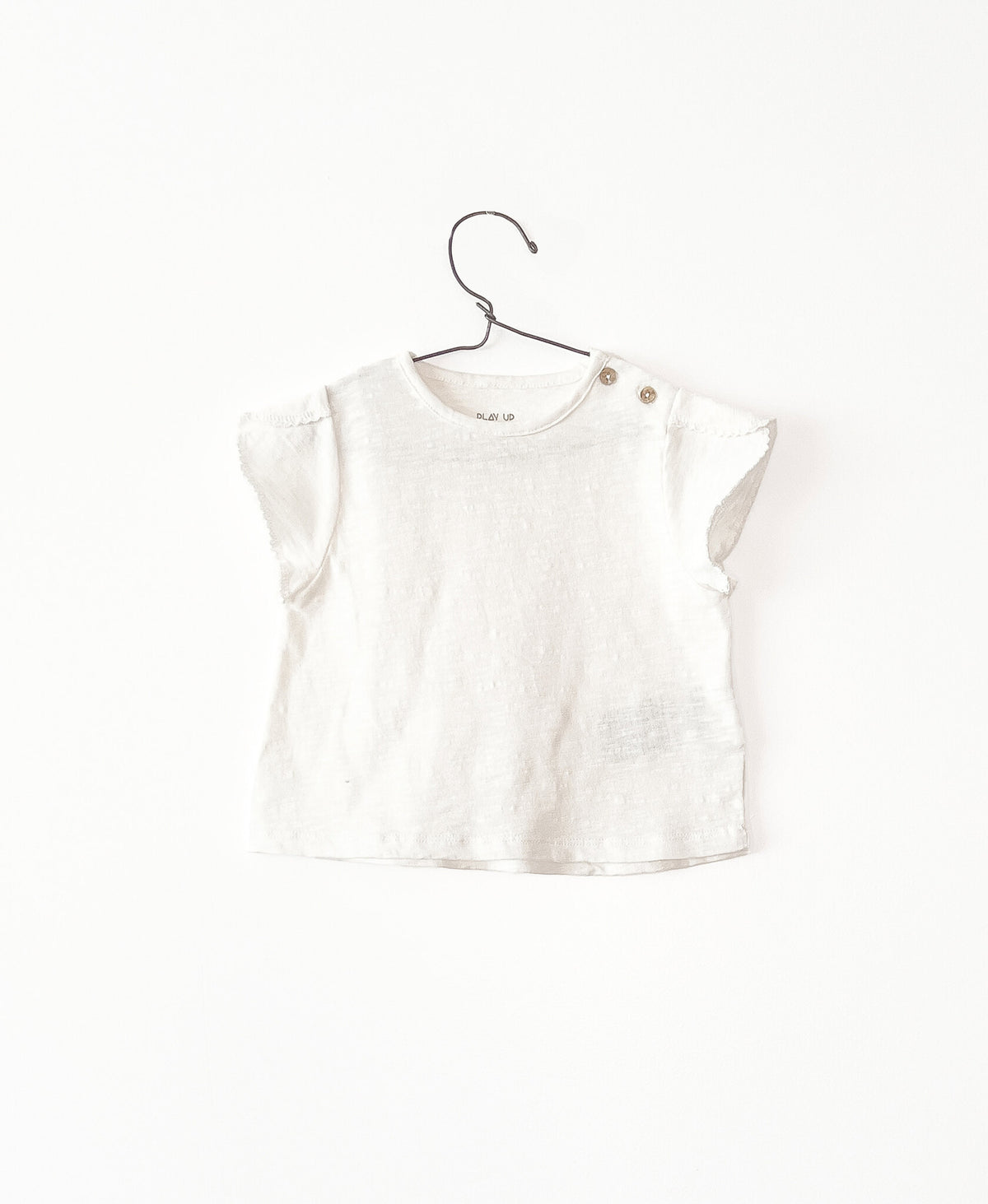 PLAY UP T-shirt meisje Felt (off white)