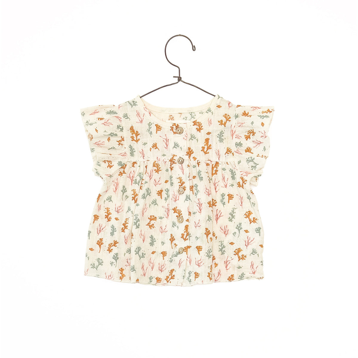 PLAY UP tuniek meisje Fiber Algas met print (beige)