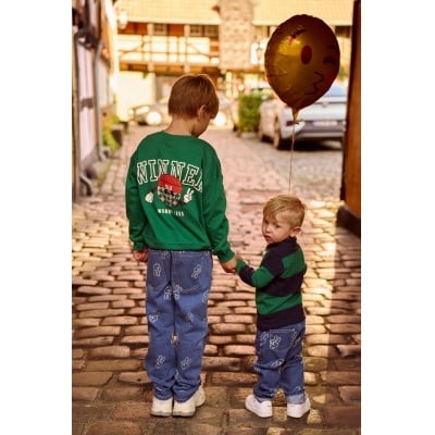 The New sweatshirt kind Paul Sweatshirt Alpine Green (groen)