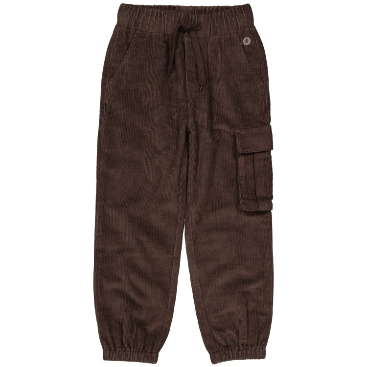 LEVV broek jongen Tristan pants Dark Brown donkerbruin