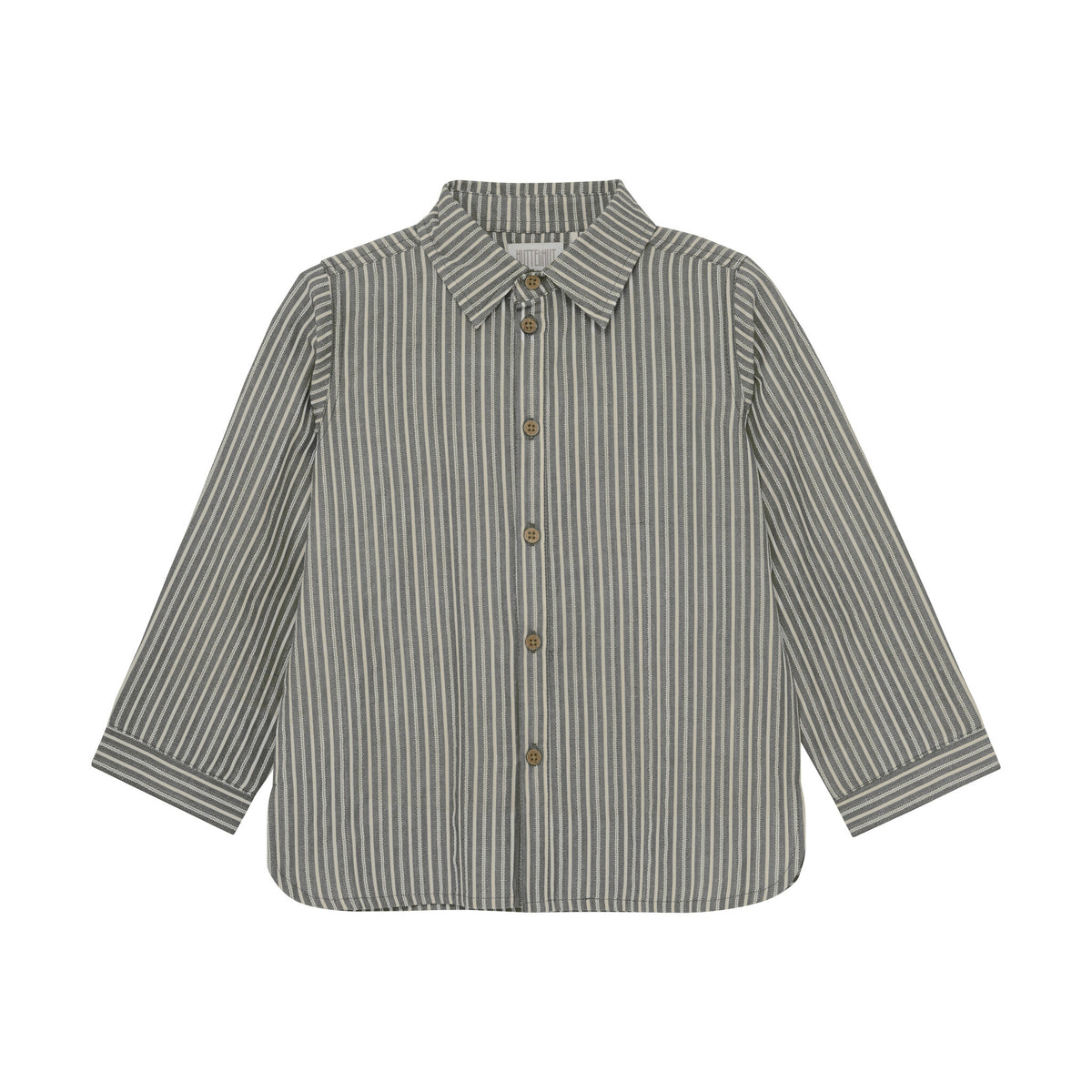 Huttelihut blouse jongen Woven Stormy Weather grijsblauw