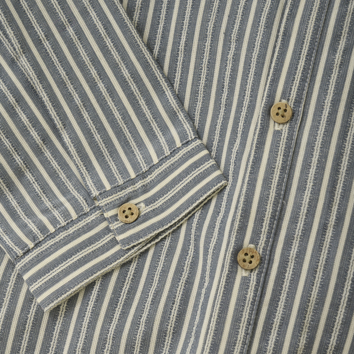 Huttelihut blouse jongen Woven Stormy Weather grijsblauw