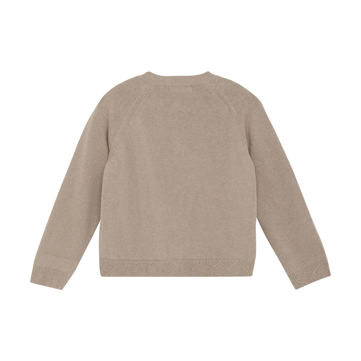 Huttelihut vest meisje Knit Wool Etherea beige bruin