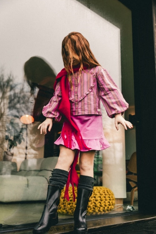LABO DE COLORES rokje meisje Nerima Pink Moon roze