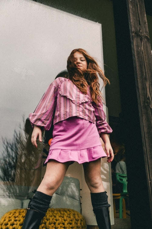 LABO DE COLORES rokje meisje Nerima Pink Moon roze