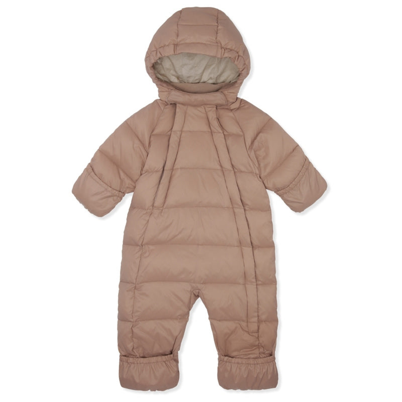 KONGES SLØJD dons pak baby onesie Roebuck bruin winterpak