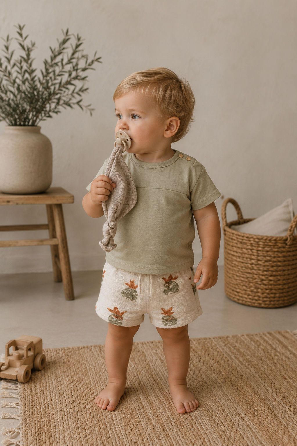 PLAY UP T-shirt jongen Jersey (groen)