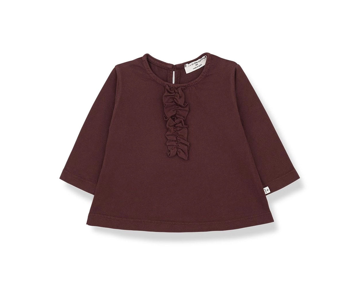 GISELA blouse kind Melanzana