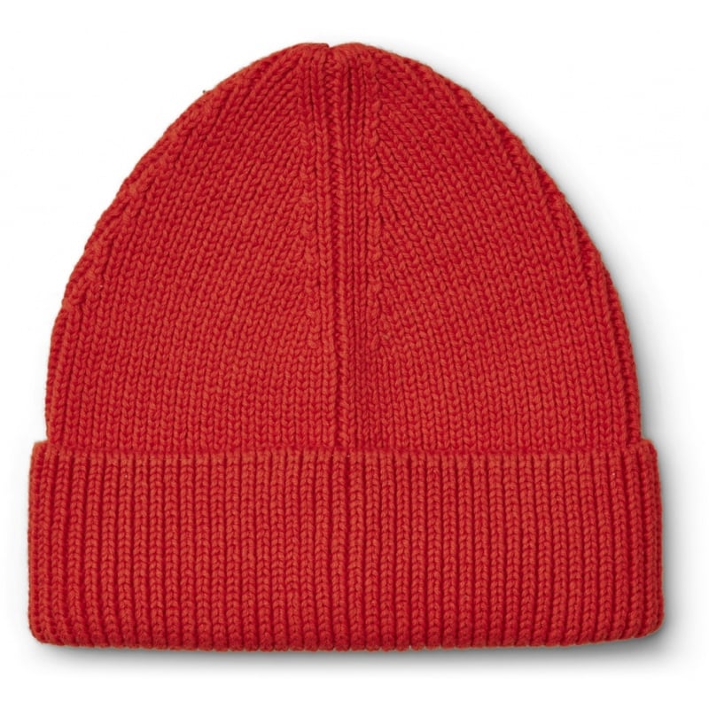 LIEWOOD Ezra beanie Apple Red / Appelrood muts baby en kind winter muts
