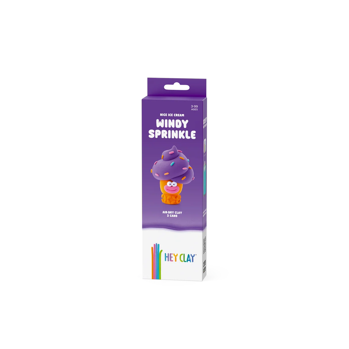 HeyClay Nice Ice Cream – maak je eigen kleurrijke ijsje met Windy Sprinkles!