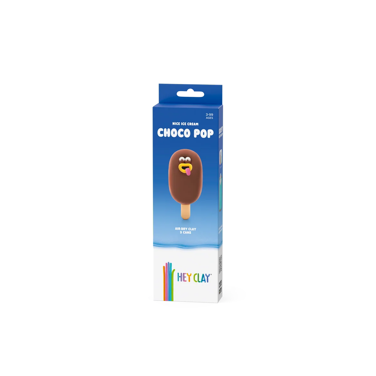 HeyClay Nice Ice Cream Choco Pop – maak je eigen chocolade-ijsje van klei!