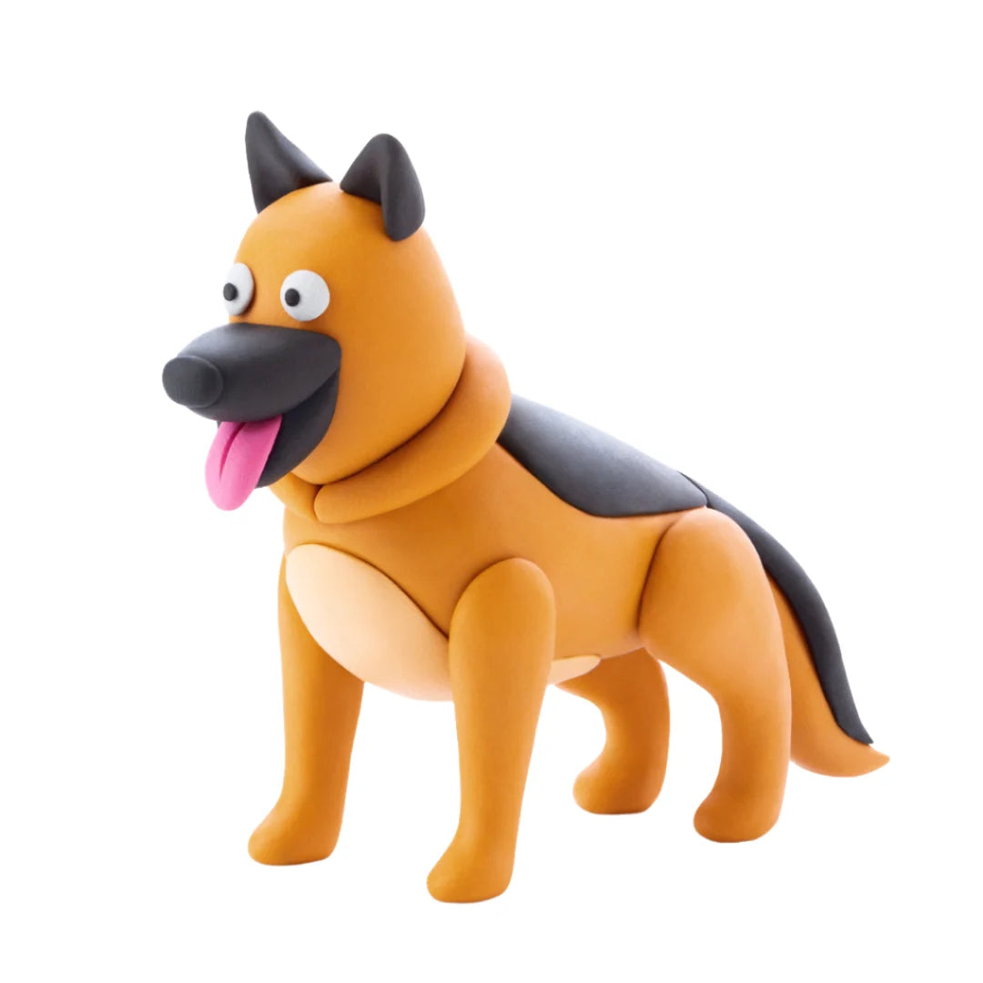 HeyClay Dog Story – maak de leukste honden met 15 potjes klei!