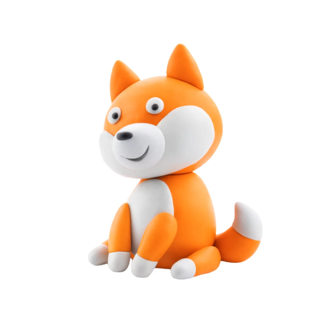HeyClay Dog Story – maak de leukste honden met 15 potjes klei!