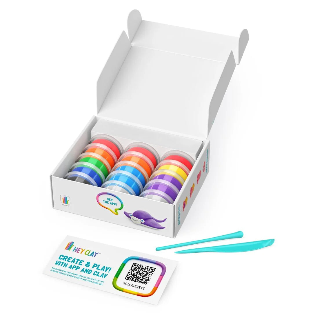 HeyClay Ocean – ontdek de onderwaterwereld met 15 potjes klei!
