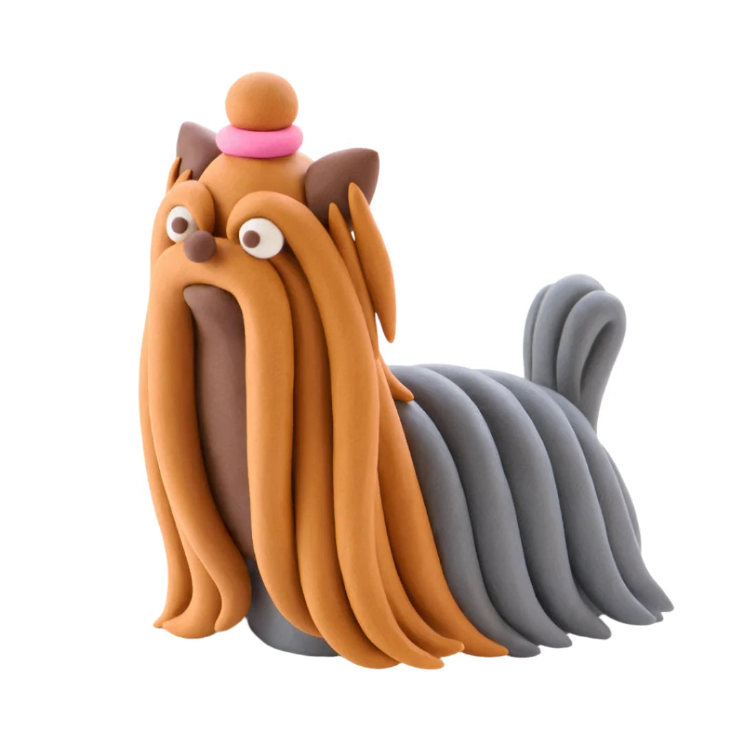 HeyClay Dog Story – maak de leukste honden met 15 potjes klei!