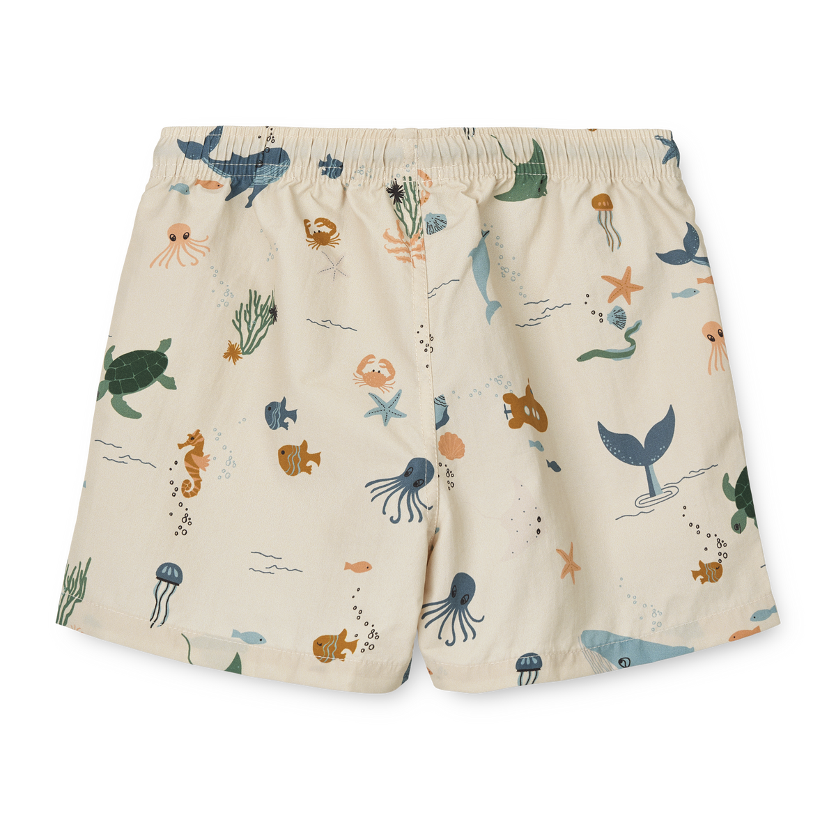 LIEWOOD zwembroek jongen Aiden Sea Creature Sandy beige