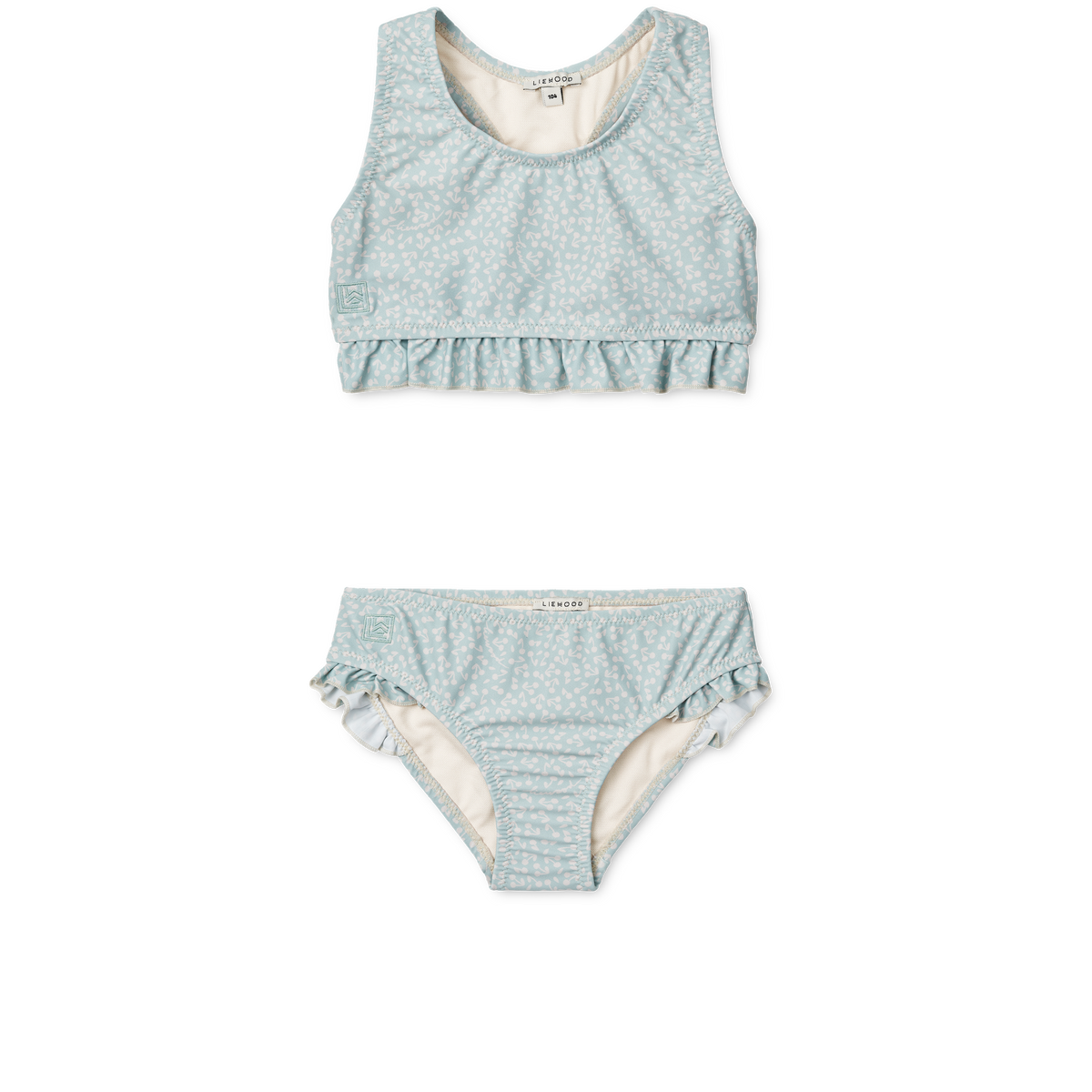 Bellamy Bikini Set | Cherry blossom / Ice blue | Bikini