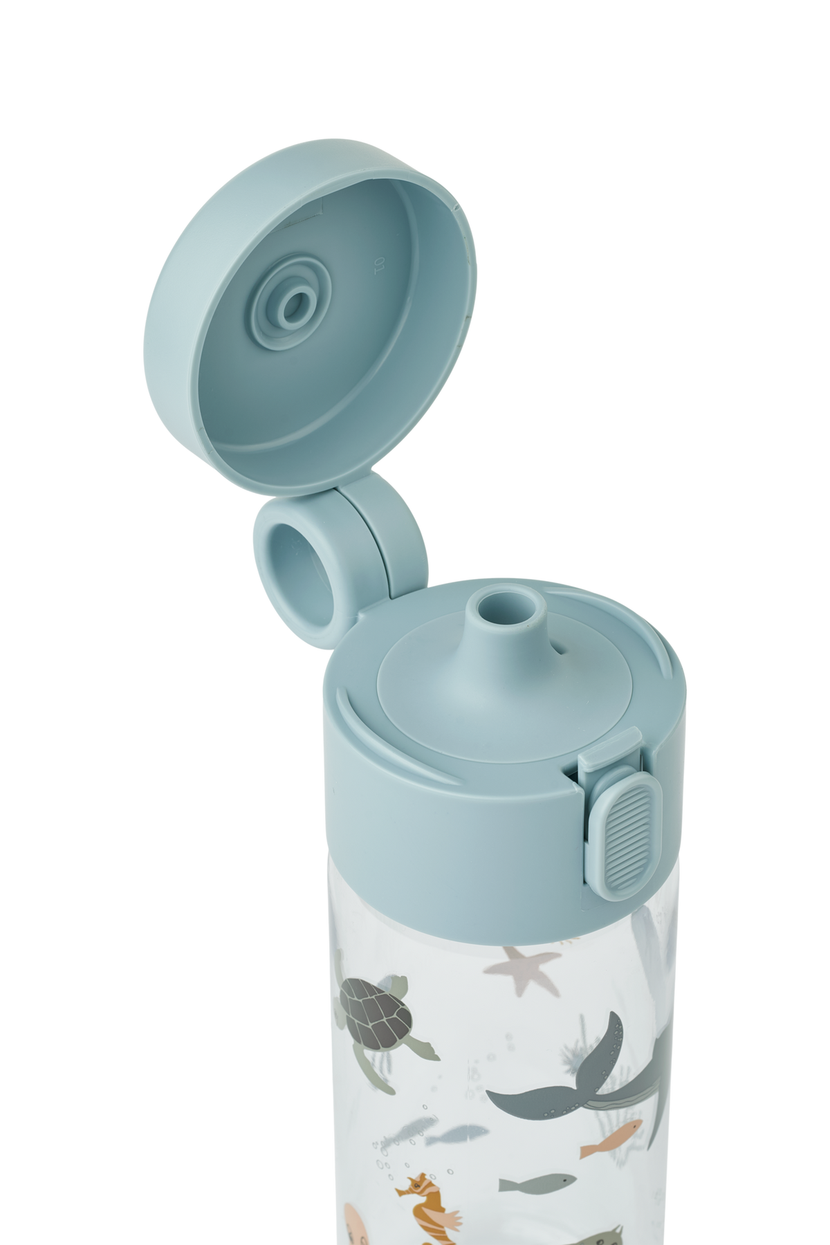 LIEWOOD Clemence drinkfles 350 ml Sea Creature Sandy / Zand met print waterfles