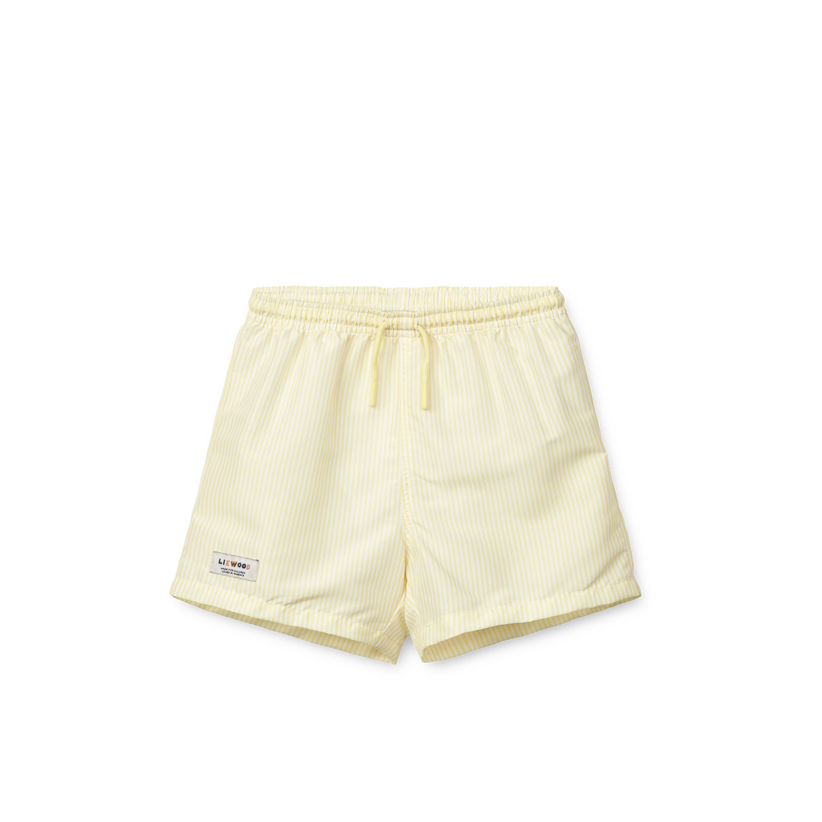LIEWOOD zwembroek Kind Duke Stripe Lemonade (geel/wit gestreept)