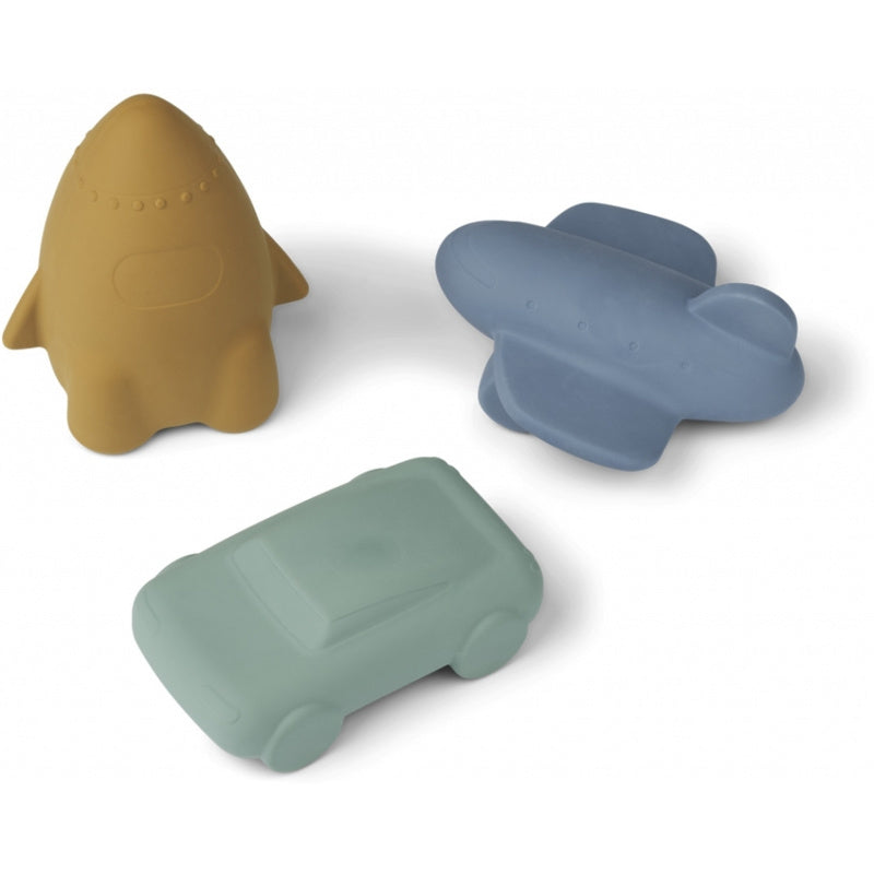 LIEWOOD speelgoed Jacob 3-pack Blue Multi Mix blauw
