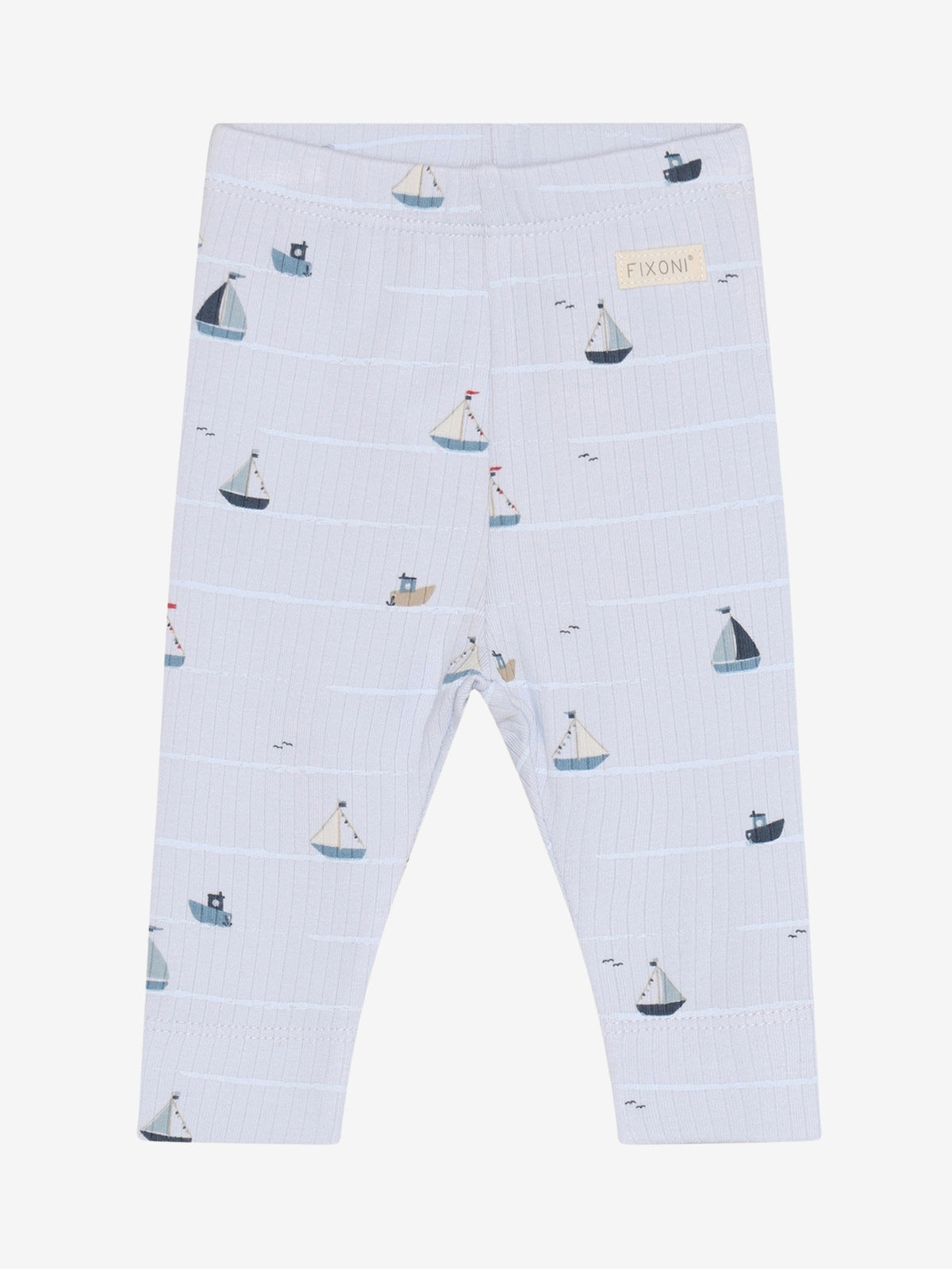 Fixoni legging baby rib Artic Ice blauw broekje