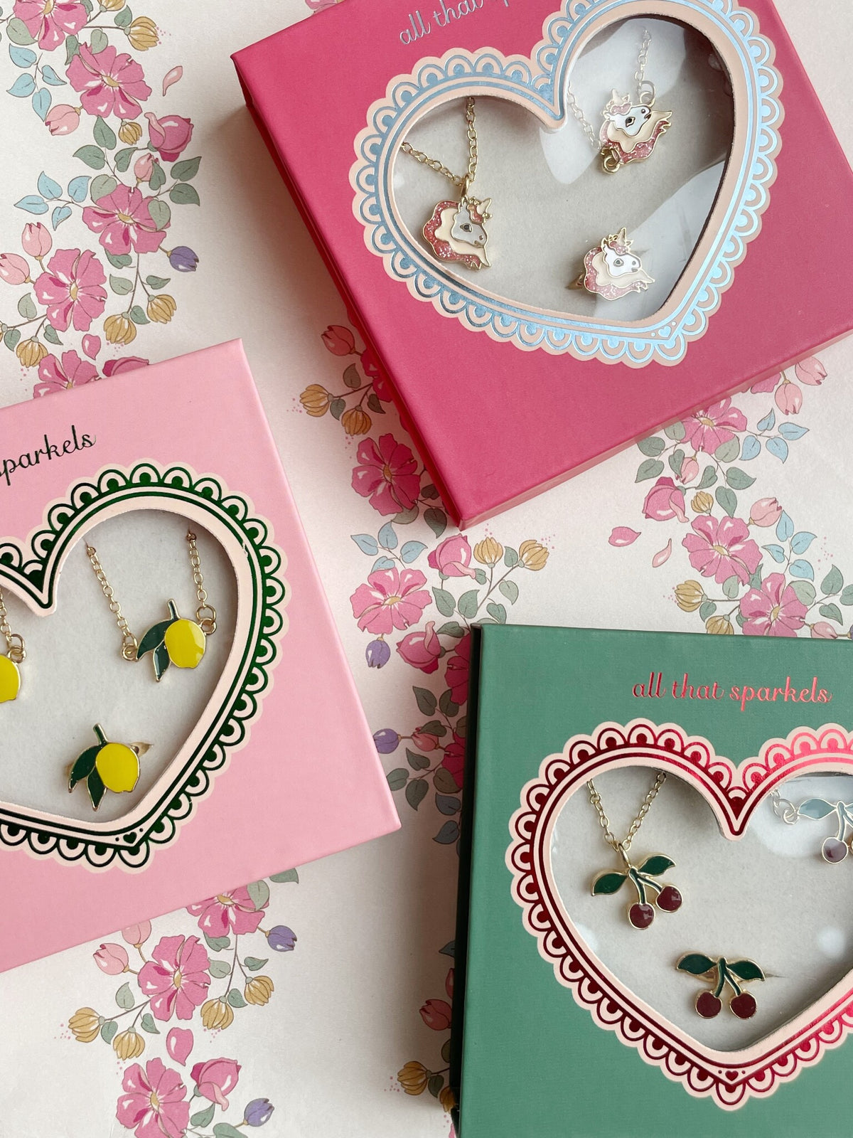 KONGES SLØJD sieradenset kind Unicorn eenhoorn sieraden set