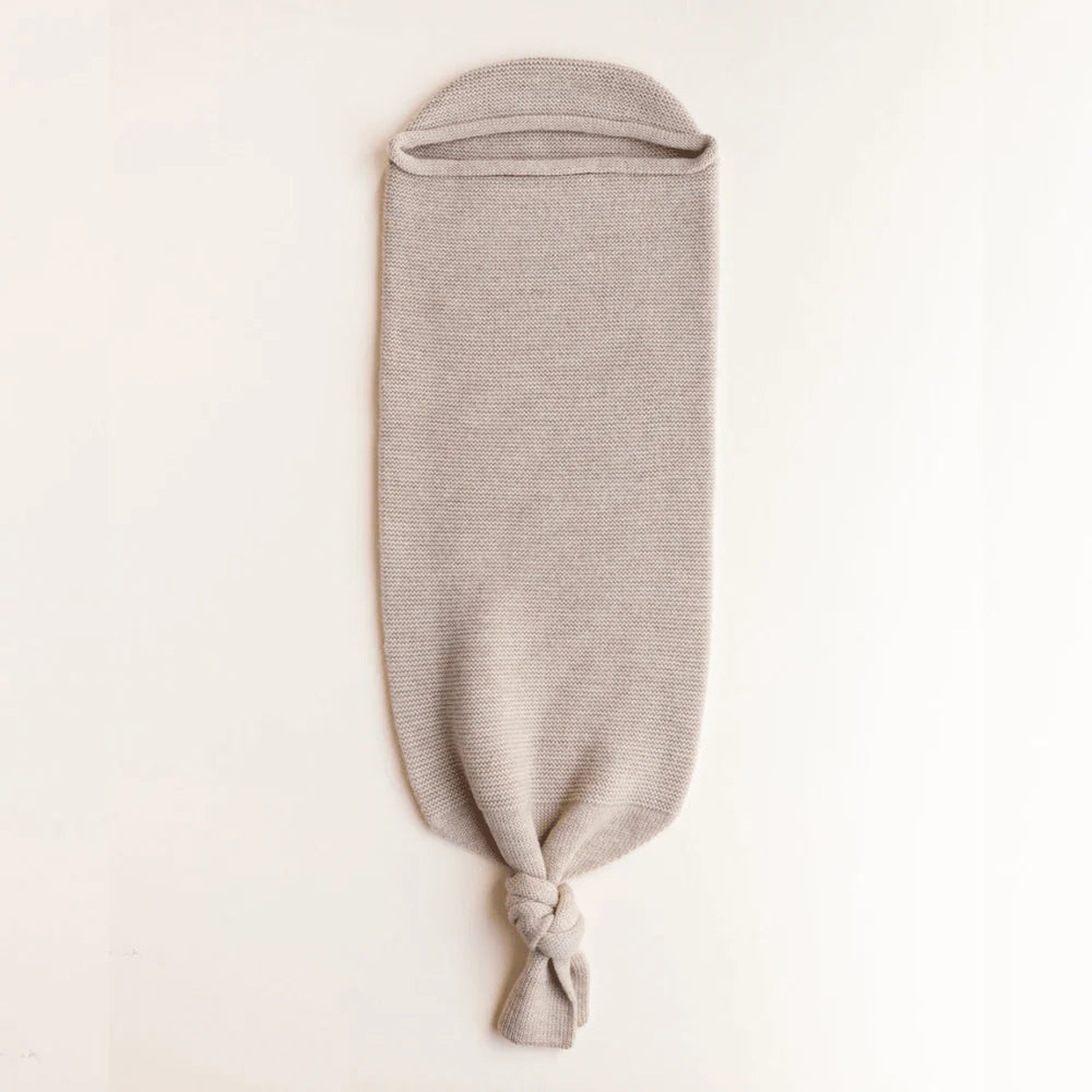 Hvid baby Cocoon Sand zandkleur