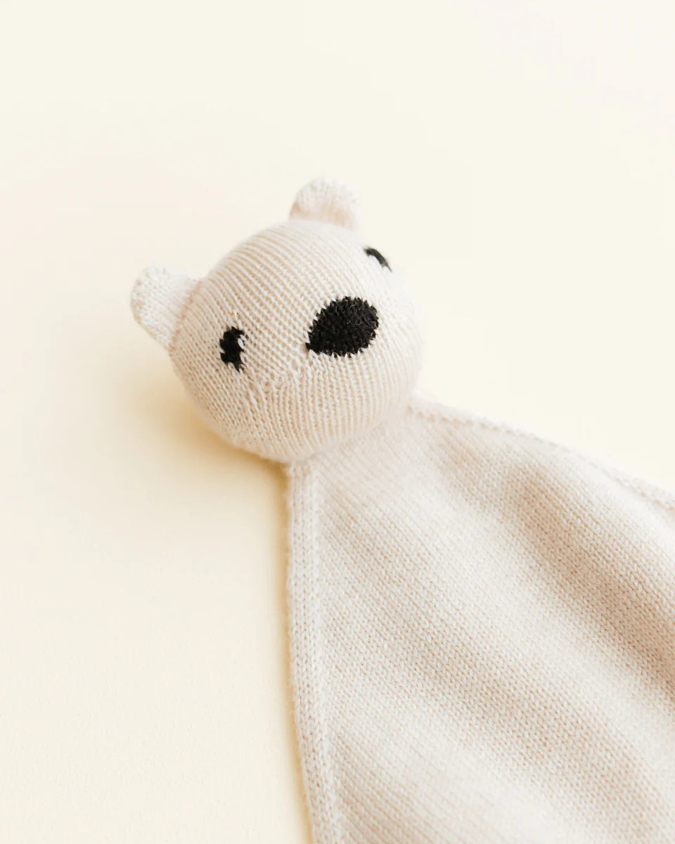 Hvid knuffel baby Teddy Tokki Cream crème