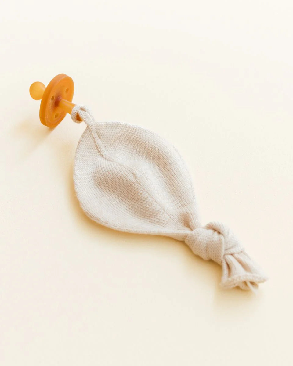 Hvid speendoekje baby Titi Comforter Cream creme