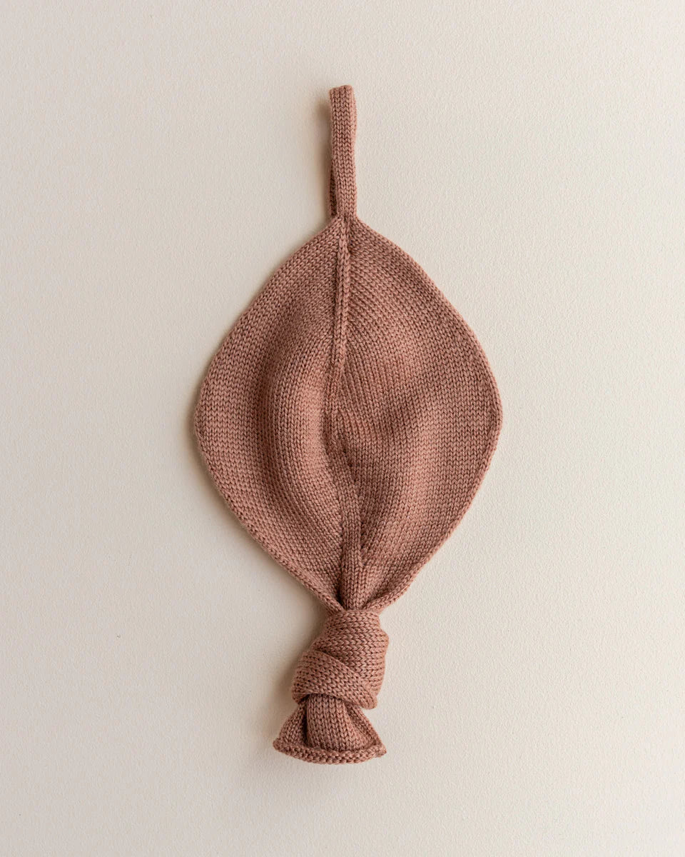 Hvid speendoekje baby Titi Comforter Terracotta terracotta
